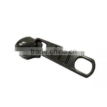 High polished metal zipper runner