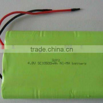 4.8V NI-MH SC battery pack