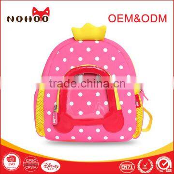 Newest fairytale Princess Car kids backpack (2y-8y) childrens backpack amazon