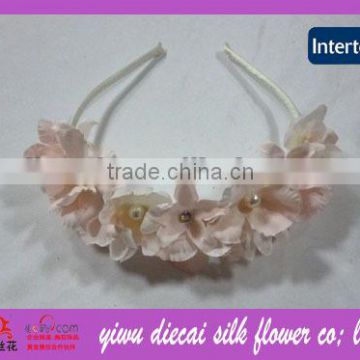 Girl's beautiful decorative flower hairband