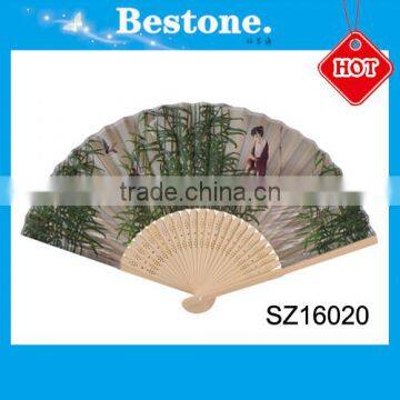 Wooden Summer Portable Hand Fan