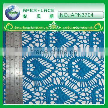 APN3704-elastic polyester mesh lace fabric for baby clothes