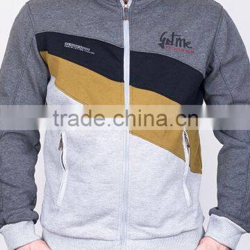 Custom made blank mens hooded sweatshirt