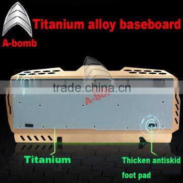 2016 A-bomb Waterproof LED Mechanical Keyboard With Metal Material and ABS photo-6