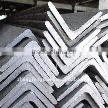 Hot rolled steel angle standard sizes