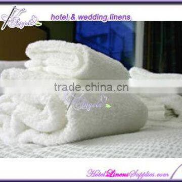 plain-weave 100% cotton white towels bath set luxury hotel, motels, spas