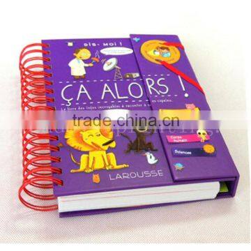 paper book/kids book/spiral bond book