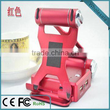 Wholesale High Quality Bracket Power Bank 12000mAh for Table PC Smart Phones