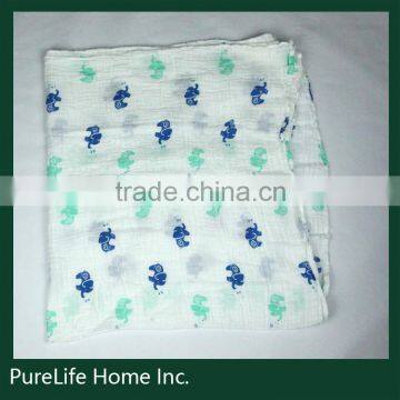 SZPLH Chinese Factory 100% Cotton Twin Full Queen King Size Muslin Swaddle Blanket