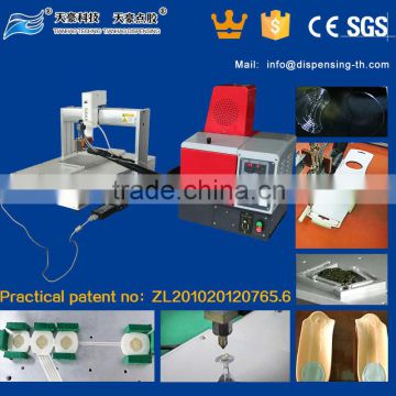 desktop xyz hot melt adhesive dispense machine TH-2004D-300ML