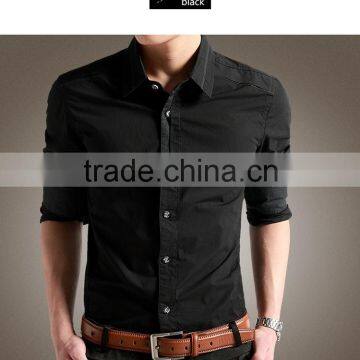 New fashion new model shirts & business shirts men&new style slim man shirt