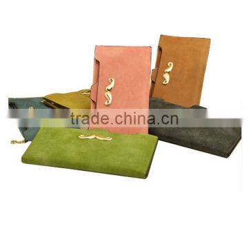 WA5129 Guangzhou Fashion Faux Suede long wallet high quality custom trend wallet