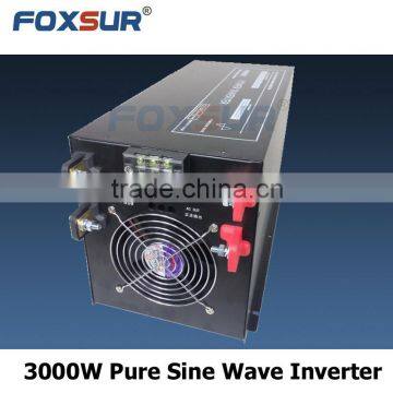 3000W LCD display High Quality Full Power Big power Pure Sine Wave Inverter 12V DC to 110V AC, DC to AC Solar power inverter