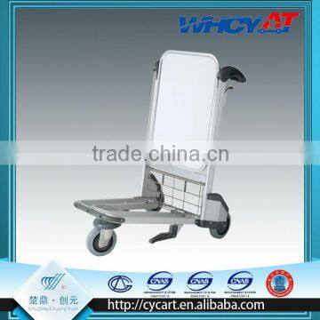 High quality 3 Wheel Aluminium Airport Cart