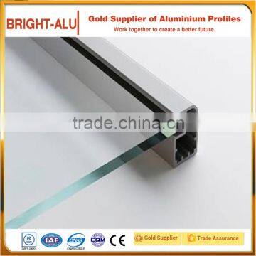 Lowest price of aluminium frame sliding window for double glass windows with 1.4mm wall thickness profile