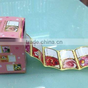 Christmas Gift Ornament Stickers 60pcs in Gift Box- Christmas Party
