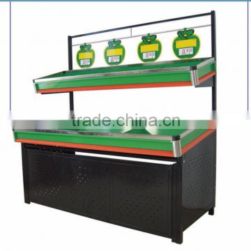 hot supermarket shelf fruit vgetable shelf display rack in changshu