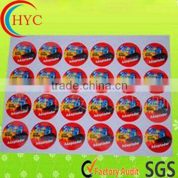 2013 Cheap Pvc Label Sticker,sticker Printing,sticker Paper for Printing