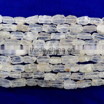 Crystal Quartz Hand Knapped Rectangle Nuggets