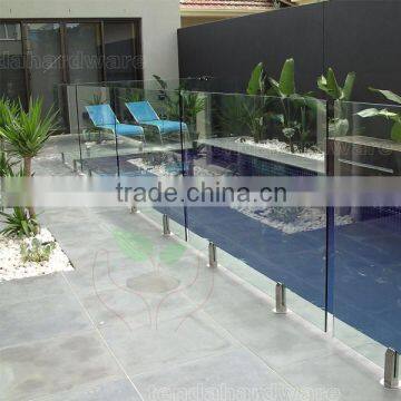 core drill 316 stainless steel spigot glass balustrades for pool