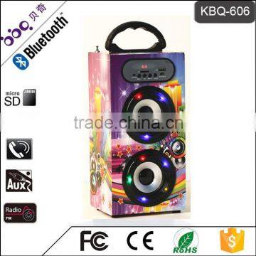 BBQ KBQ-606 10W 1200mAh CE Certificate Bluetooth Best Surround Speakers With Handle photo-5