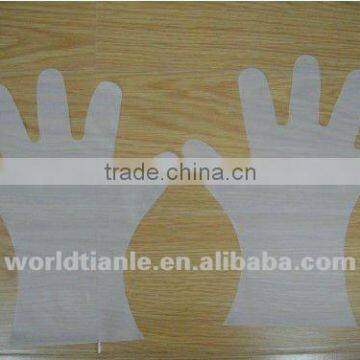 Hair dyeing glove made from CPE,PE,EVA