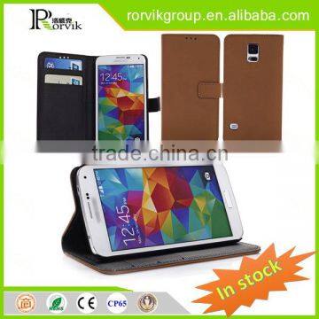 smart phone ring holder case leather with great price for Samsung Galaxy S5 I9600