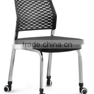 New Style Deluxe PU Folding Training Chair / mesh training chair