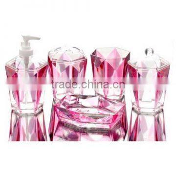 Home Set 5 Pieces Acrylic Bathroom Accessories