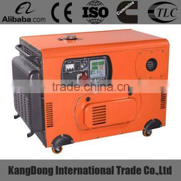 Small Electric Generator for Sale! 8KW air Cooling Diesel Generators silent type