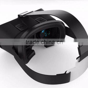 Free sample CE ROHS REACH vr box 2.0 3d vr glasses google cardboard vr with bluetooth remote controller