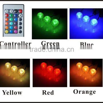 Eco-friends High Quality Aquarium Fish Tank Submersible Waterproof Underwater RGB Led Spotlight Light photo-4