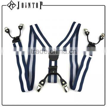 custom print personalize elastic band for suspender adjuster