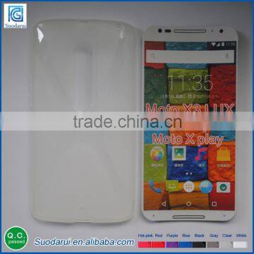 case for Motorola moto x play tpu case wholesale price