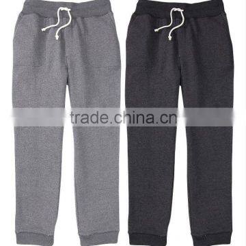 fashion brand men's heavy weight fabric fleece sporting sweatpants,men's jogging cotton trouser for winter