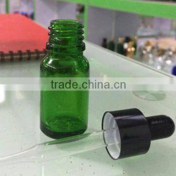 20ml green medicine bottle essential oil glass bottle with dropper