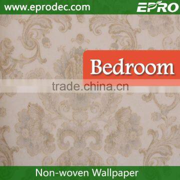 Free Glue paper back Gold supplier non woven wallpaper