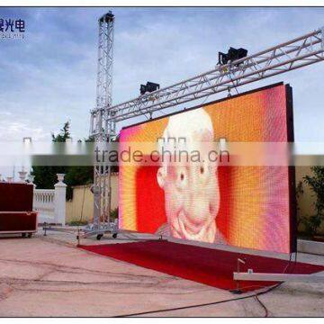 light convenient led screen flexible for rental