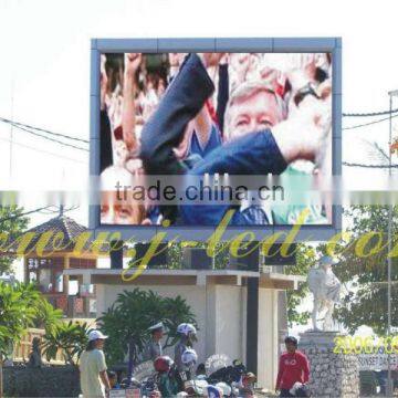 alibaba cn A class 3 clear DIP video advertising P12 outdoor full color led display sign