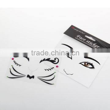 Customize Easy Peel off Full Face Game Tatoo Face Mask Tattoos photo-6