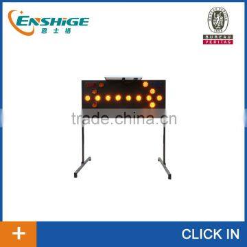 solar traffic led speed limit Warning sign