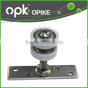 Heavy Duty Multi Panel Universal Hanging wheel Sliding Folding Door Roller set Aluminum Track Sliding Door Guide Rail
