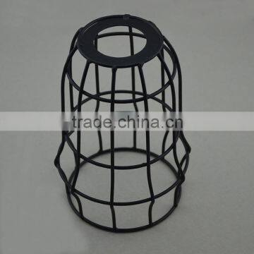 Vintage Iron Cage Edison Bulb Cage Black