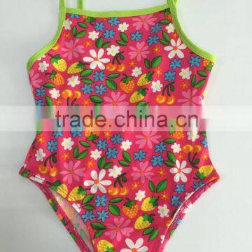 SS16 New arrival top quality one piece swimsuit for infants or toddlers