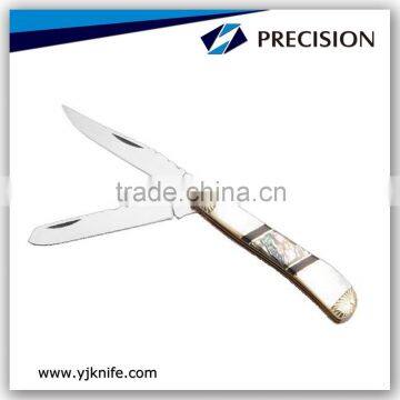 2 In 1 Sea Shell Folding Knife