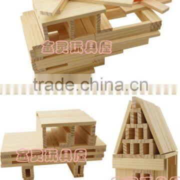 Confirm to EN71 ASTM 240pcs Wooden Construction Block Toys photo-4