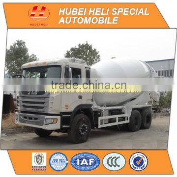 JAC 6x4 9cbm concrete mixer truck 336hp WP10.336E40 engine