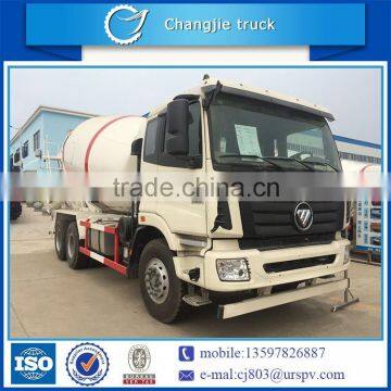 2015 brand new high performance 10m3 foton concrete conveyor truck