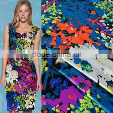 woven print 100 viscose rayon fabric