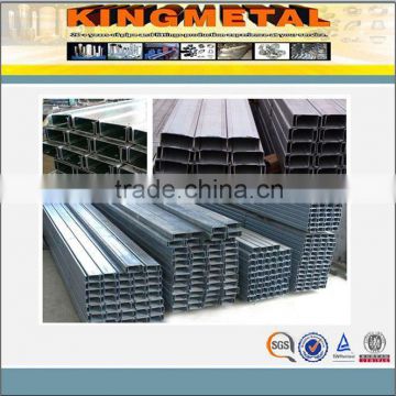 A36 SS400 ST52 Hot Rolled C Channel Steel